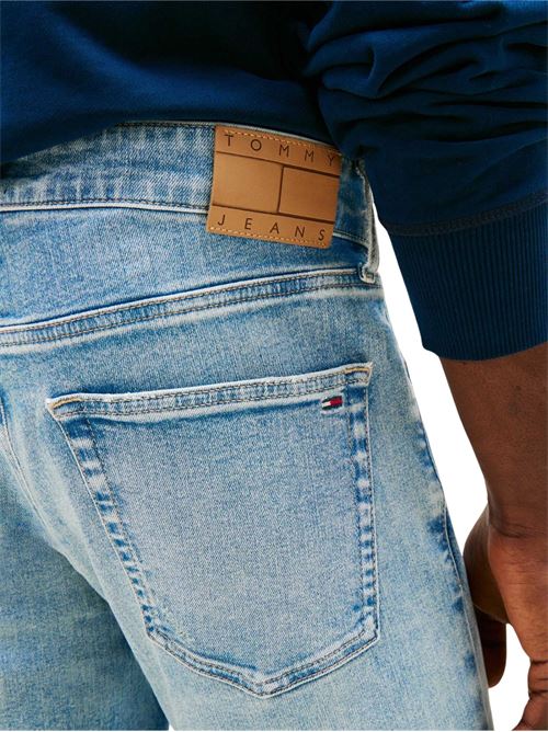 Jeans uomo in denim chiaro Tommy Jeans | DM0DM212361A5
